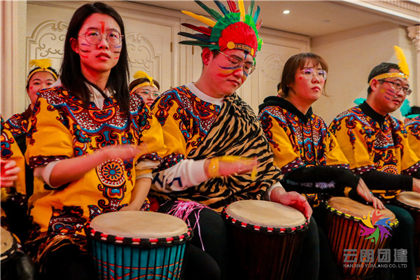 南京非洲鼓团建——江苏天信主题年会团建活动 南京非洲鼓团建——江苏天信主题年会团建活动