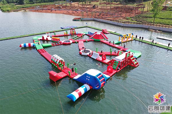 南京公司团建—威法水上闯关活动